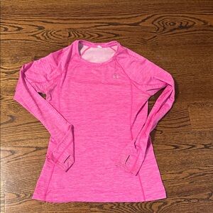 Under Armour Fuchsia Long Sleeve Shirt